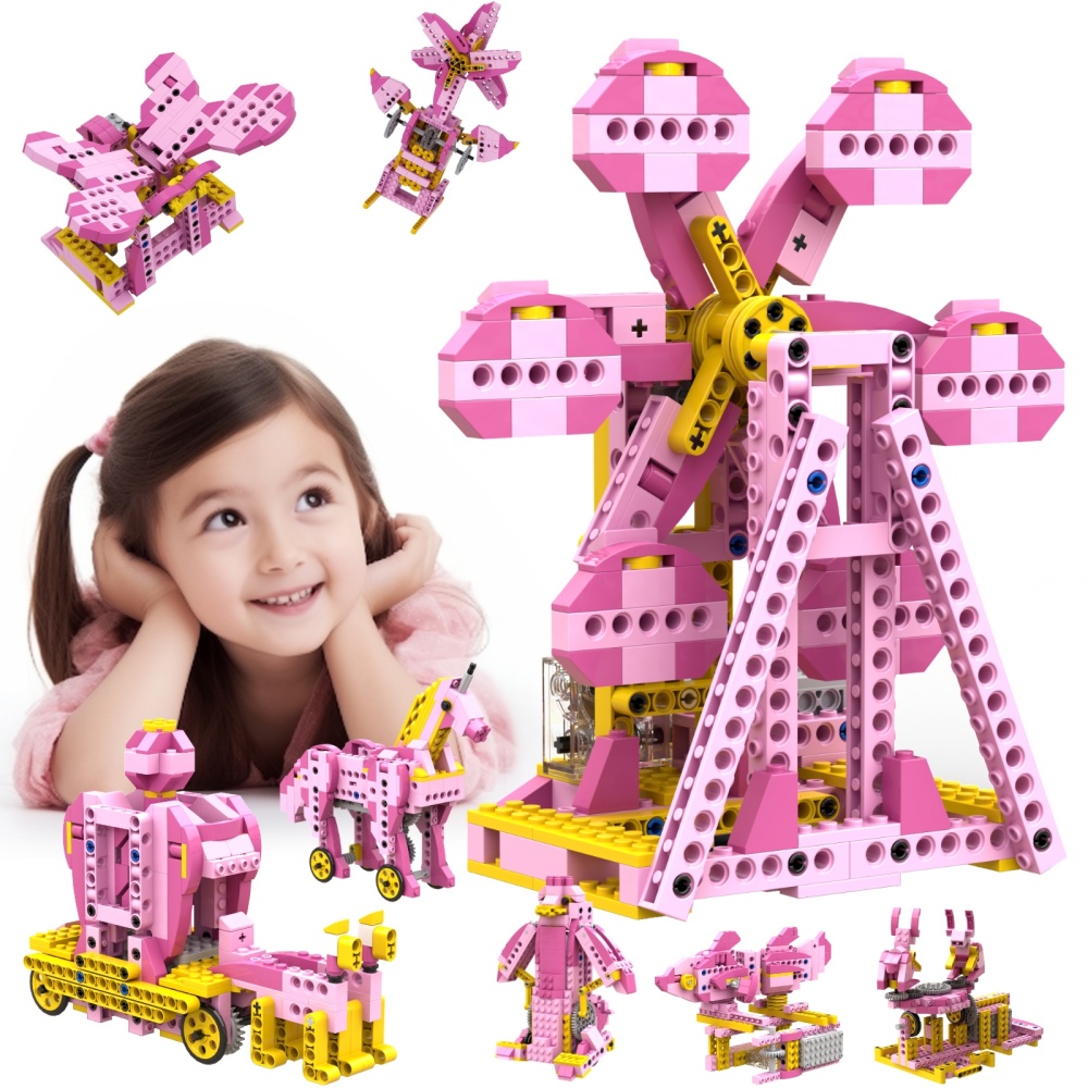 Stem Robotics Kit - Apitor STEM-Spielzeug für Mädchen Geschenke 8-in-1