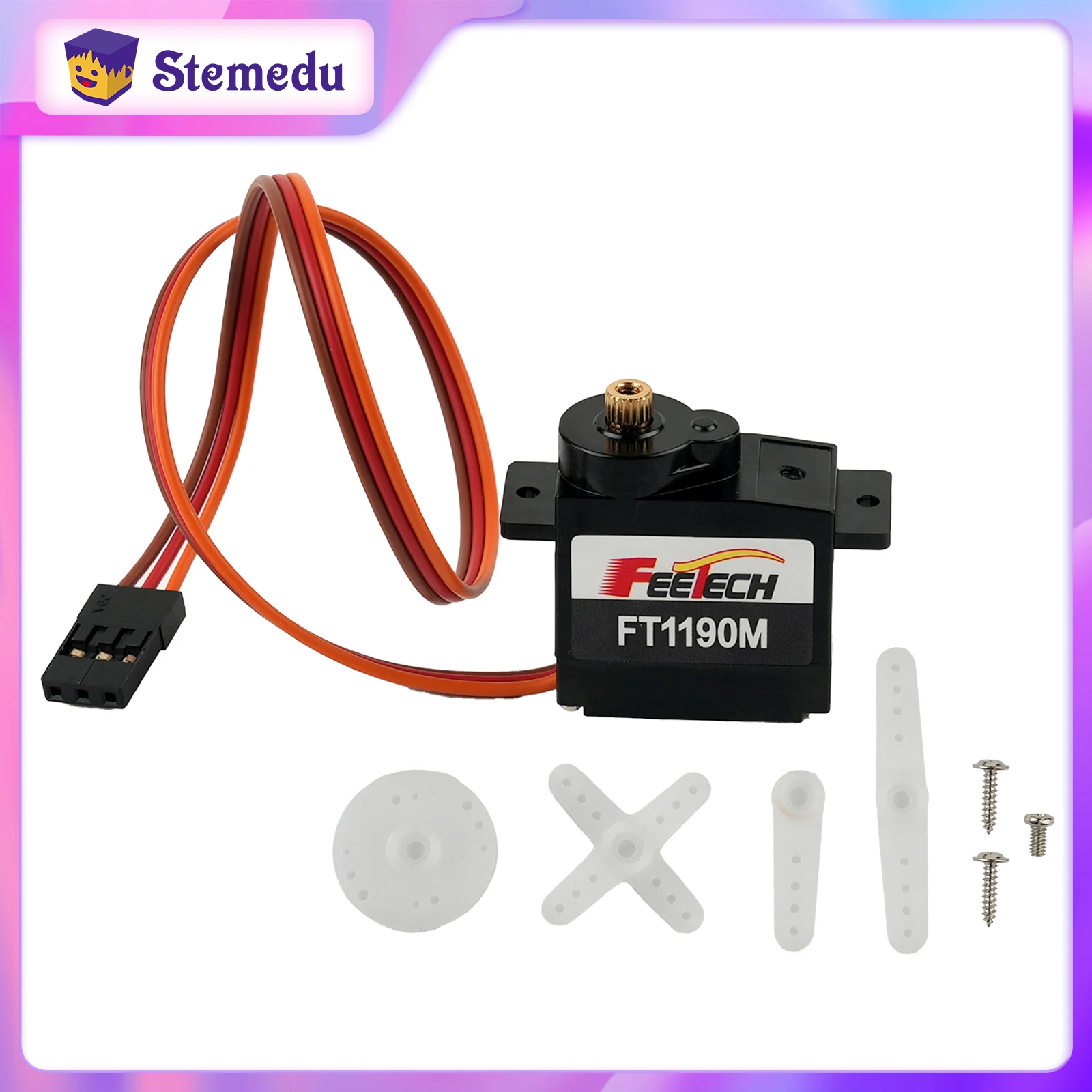 Microcontroller Kit - FEETECH FT1190M 4,8-6V 3,5kg Metallgetriebe Mikro