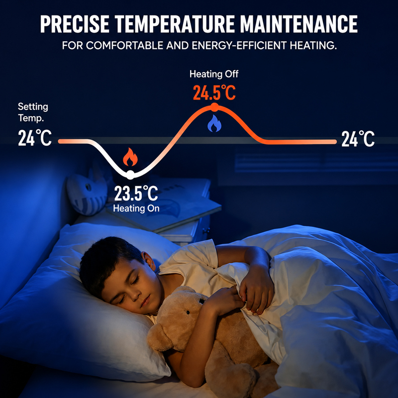 WiFi-Smart-Thermostat für Fußb – Wifi Thermostat Bewertung und Preis