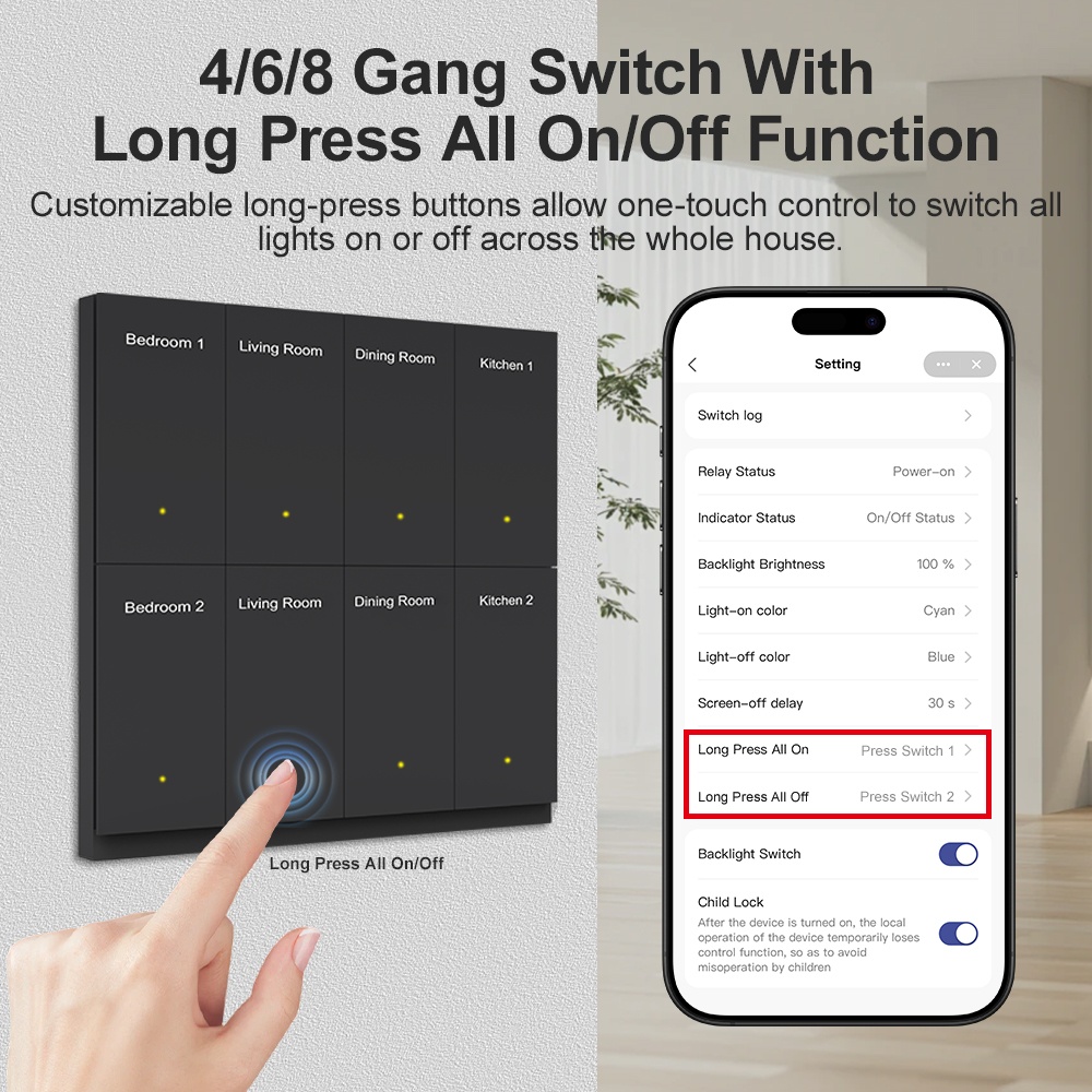 Manhot WIFI Smart DIY Name Sch – Smart Light Switch Wifi Bewertung und Preis