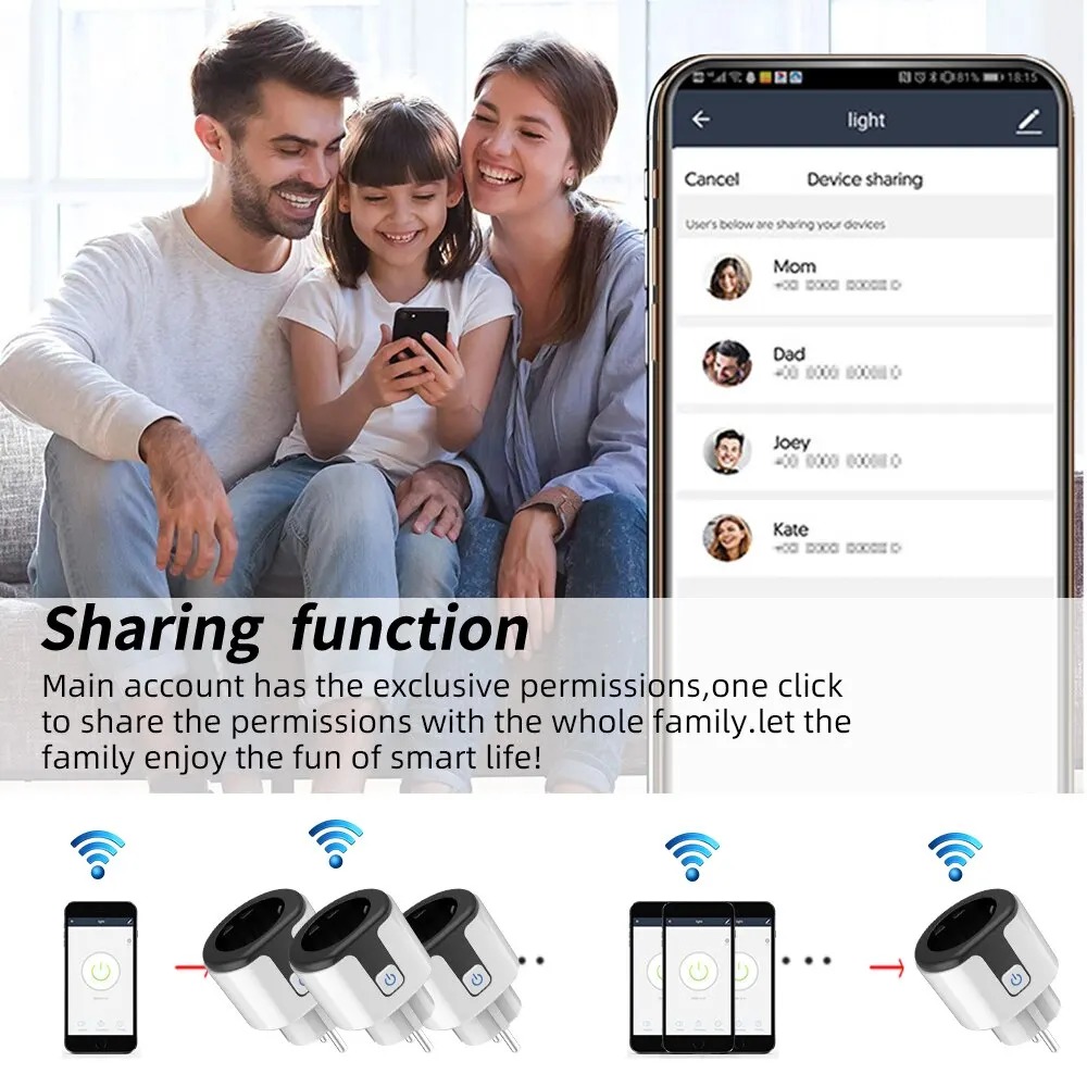 WLAN EU Smart-Steckdose Kompat – Wifi Smart Plug Bewertung und Preis