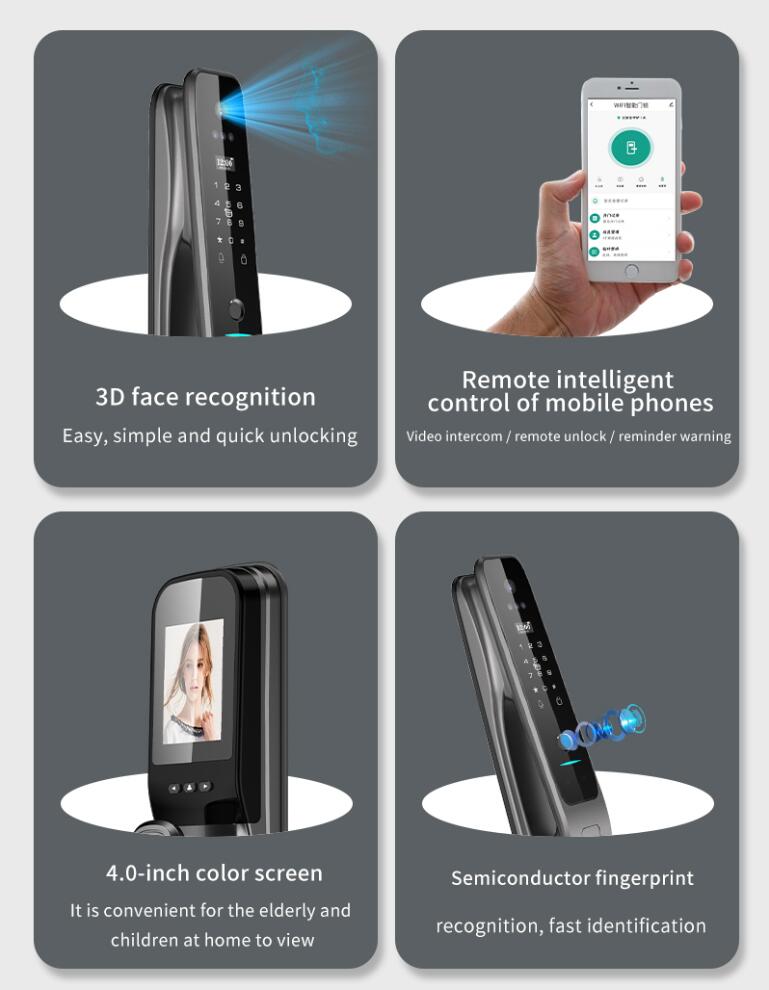 Tuya Vollautomatisches Smart-T – Smart Door Lock Wifi Bewertung und Preis