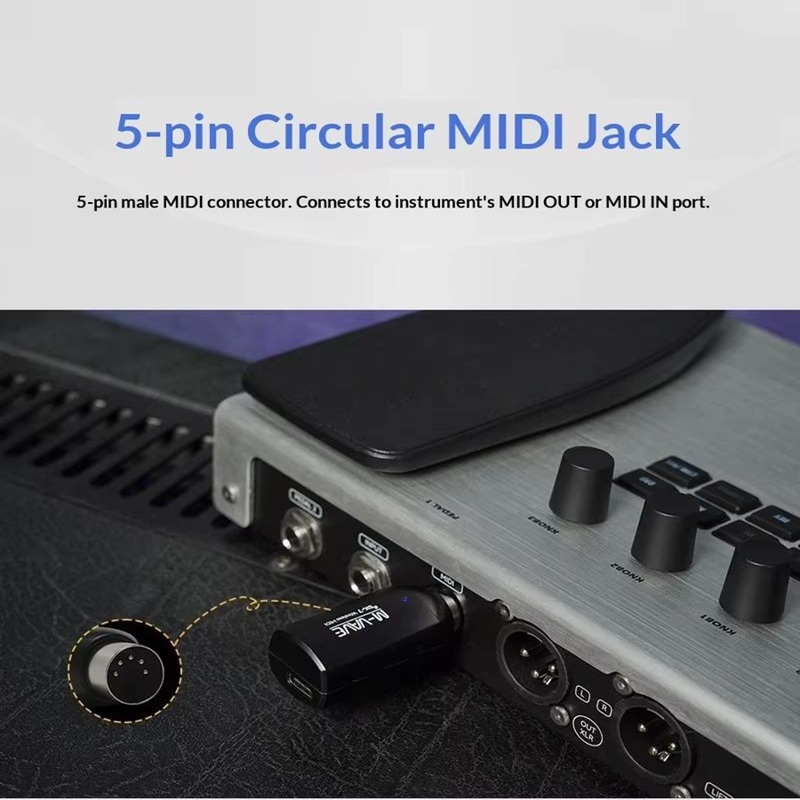 M Vave Sk7 Kabelloser MIDI-Ada – Electronics Project Kit Bewertung und Preis