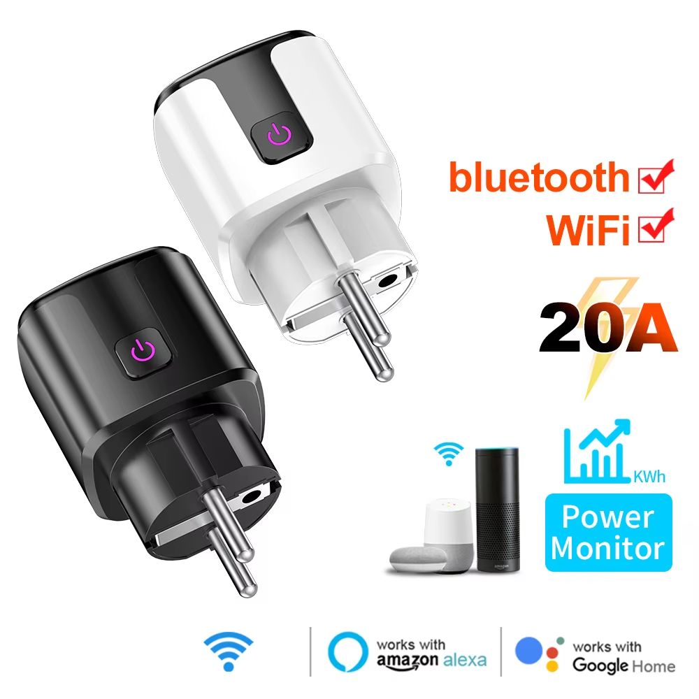 Intelligente 20A EU-Steckdose  – Wifi Smart Plug Bewertung und Preis