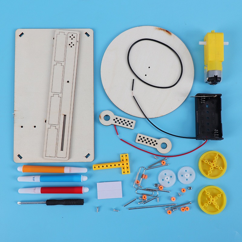 1-3 Stück DIY Holz-Elektro-Plo – Stem Robotics Kit Bewertung und Preis