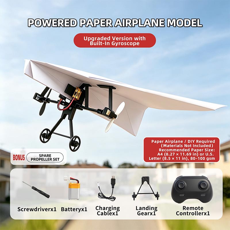 RC Papierflugzeug-Bausatz mit  – Microcontroller Kit Bewertung und Preis