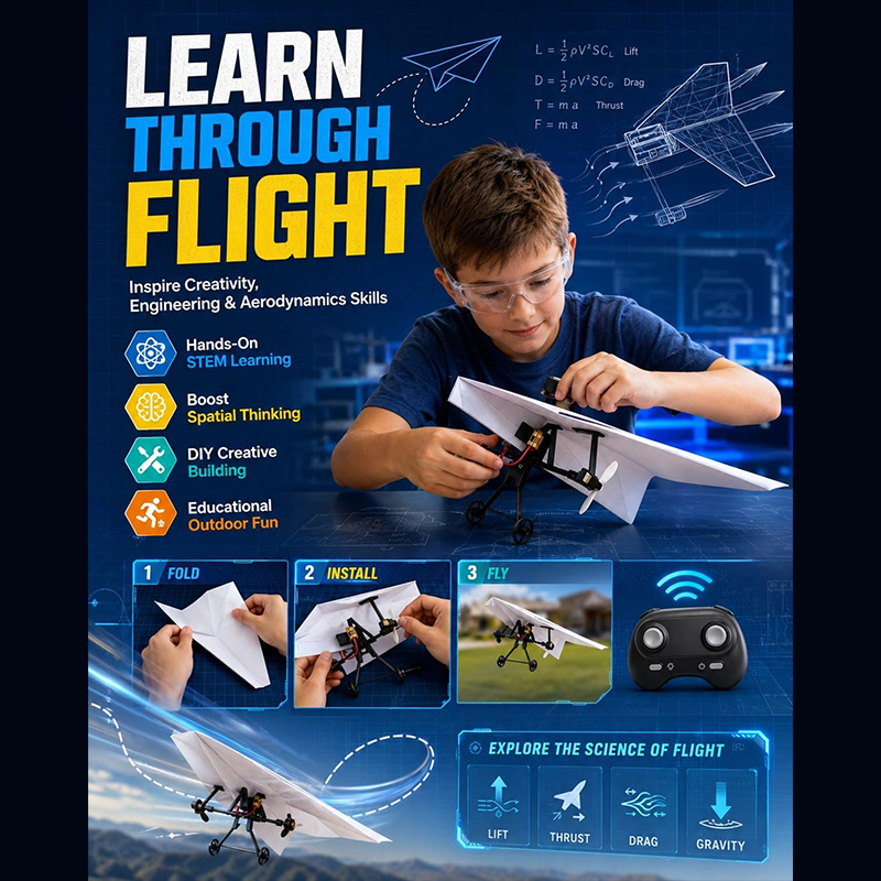 RC Papierflugzeug-Bausatz mit  – Microcontroller Kit Bewertung und Preis